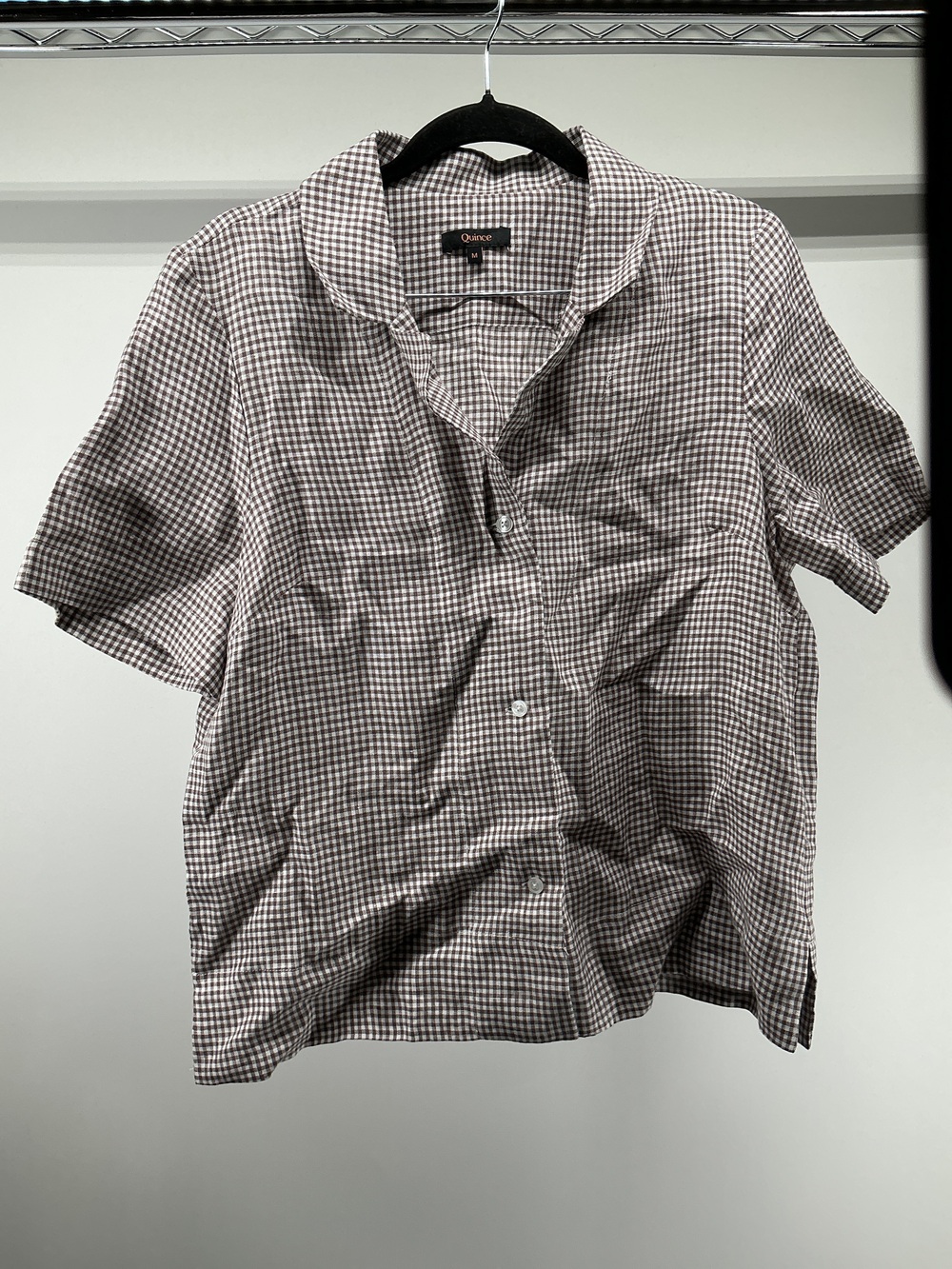 100% European Linen Short Sleeve Shirt